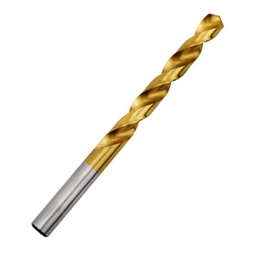 5.2mm Straight Shank HSS Titanium Plated Twist Drill bit 5Pcs