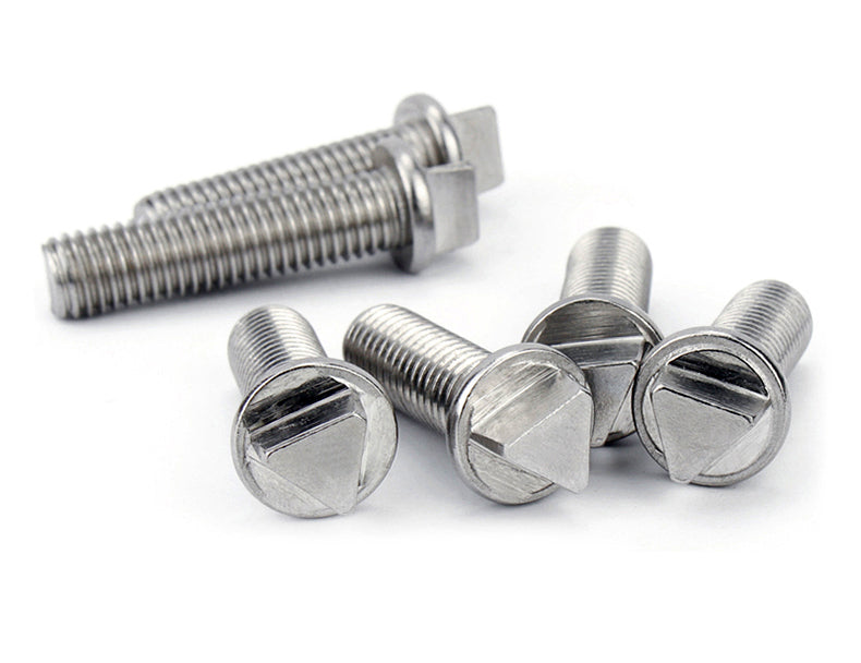 M10 x 1.5 x 50 ANTI-THEFT Bolts Triangle Head Screws 6 Pcs