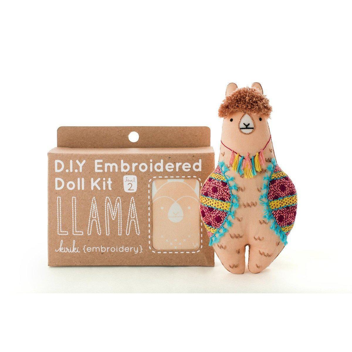 Llama DIY Embroidery Kit