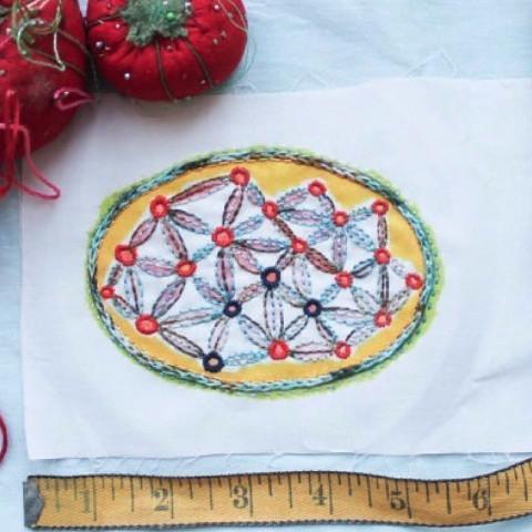 Seeds Embroidery Sampler