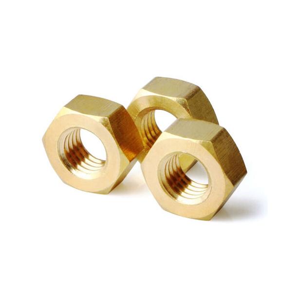 M3.5 x 0.6 x 2.8mm 20Pcs Brass Nuts